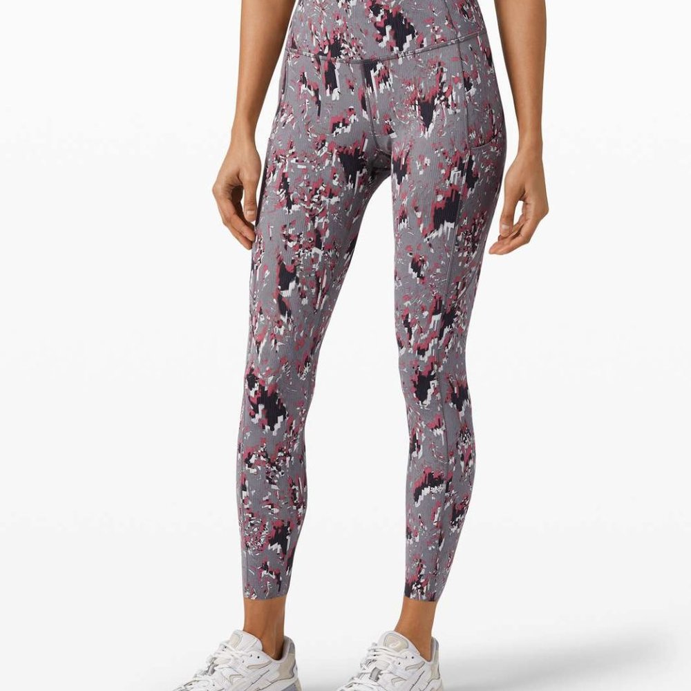 Lululemon Fast and Free High Rise 25" Tight Sz 8 EUC